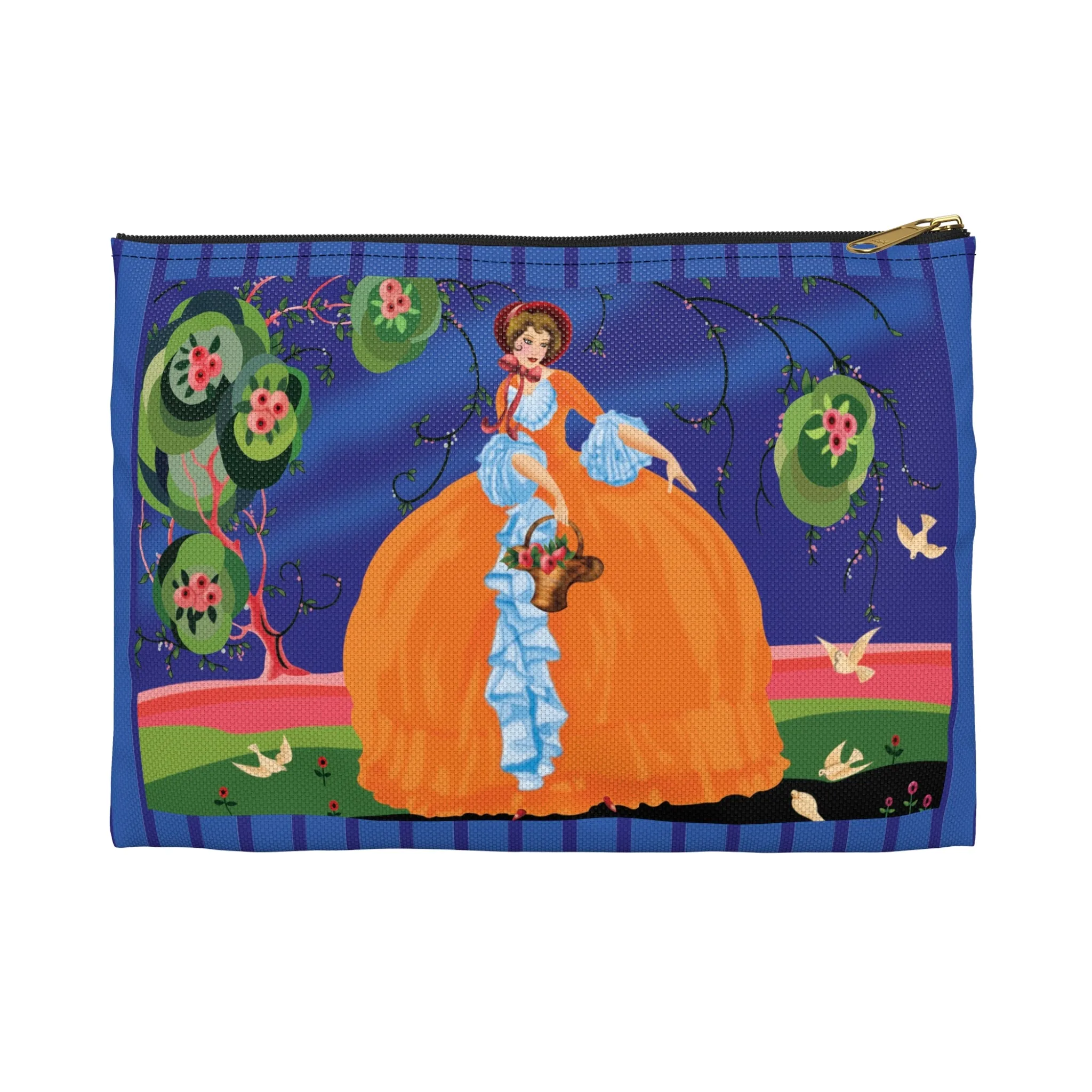 Spring Whispers Accessory Pouch