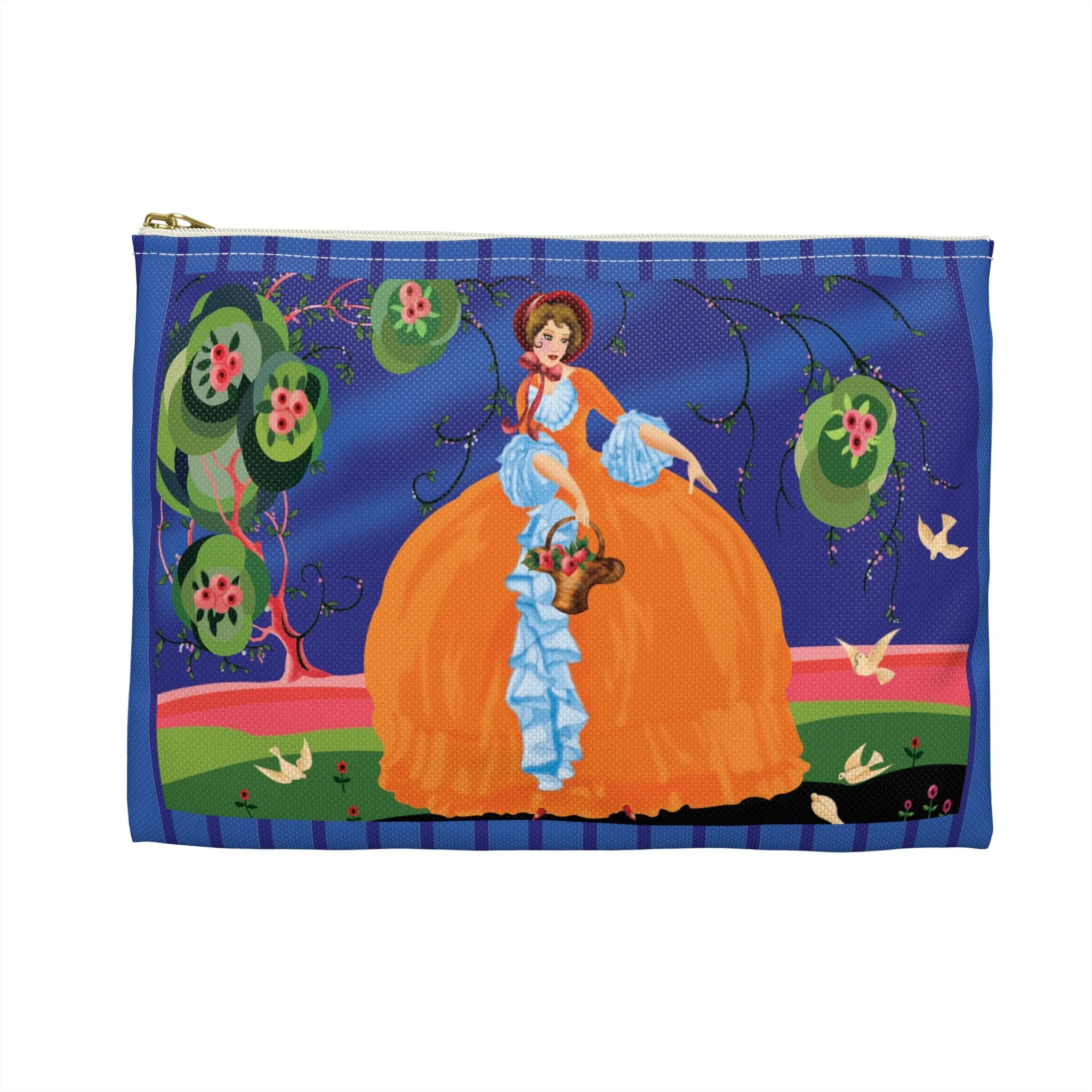 Spring Whispers Accessory Pouch