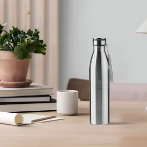 Stainless Steel Water Bottle - Cylindrical (1Ltr)