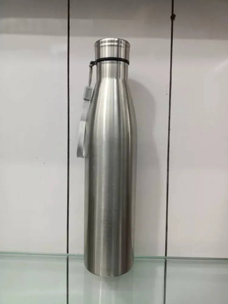 Stainless Steel Water Bottle - Cylindrical (1Ltr)
