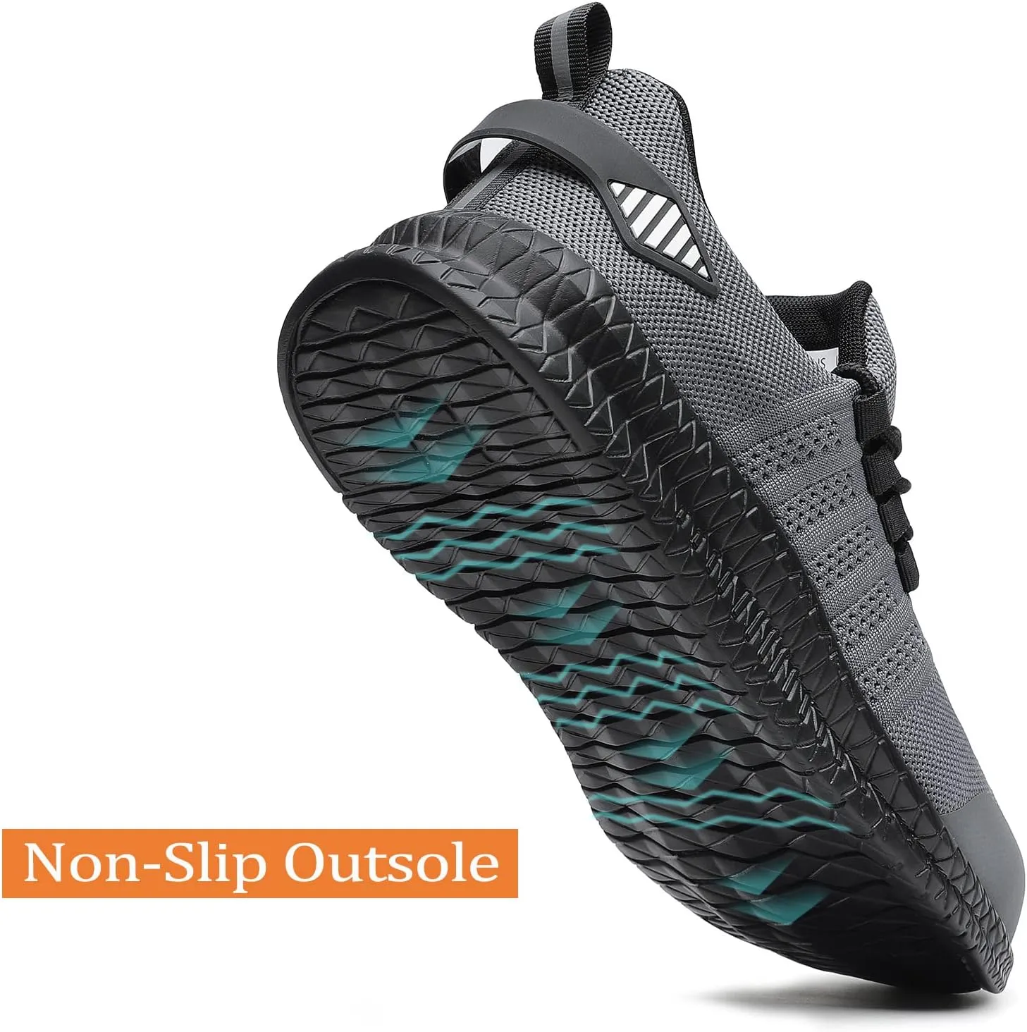 Steel Toe Shoes for Men and Women Comfortable Lightweight Work Safety Shoes Puncture Proof Slip Resistant Indestructible Sneakers Construction Work Utility
