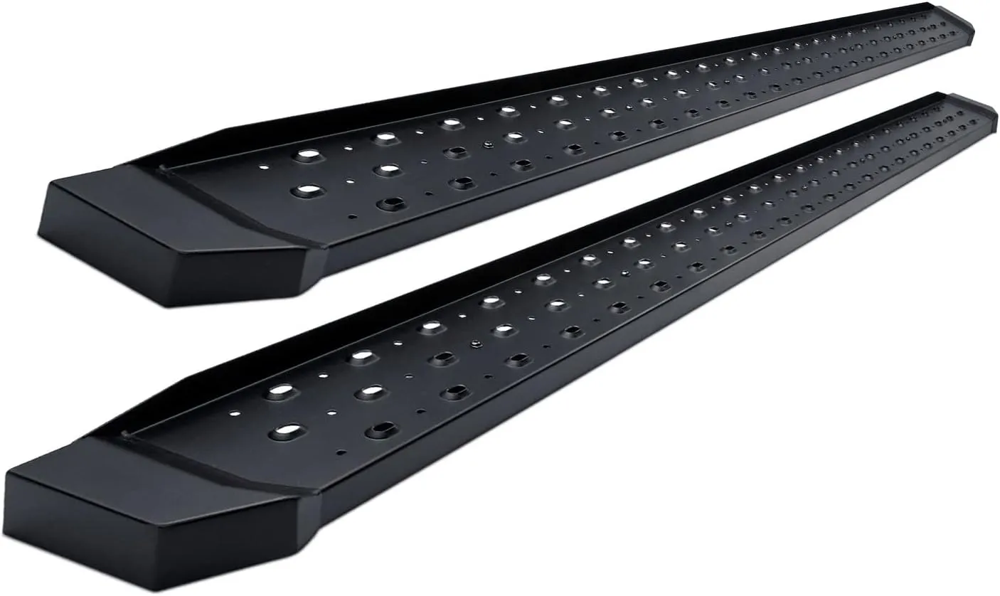 Steelcraft 600-12460 STX600 Series Running Boards Incl. Mounting Brackets Hardware Black STX600 Series Running Boards