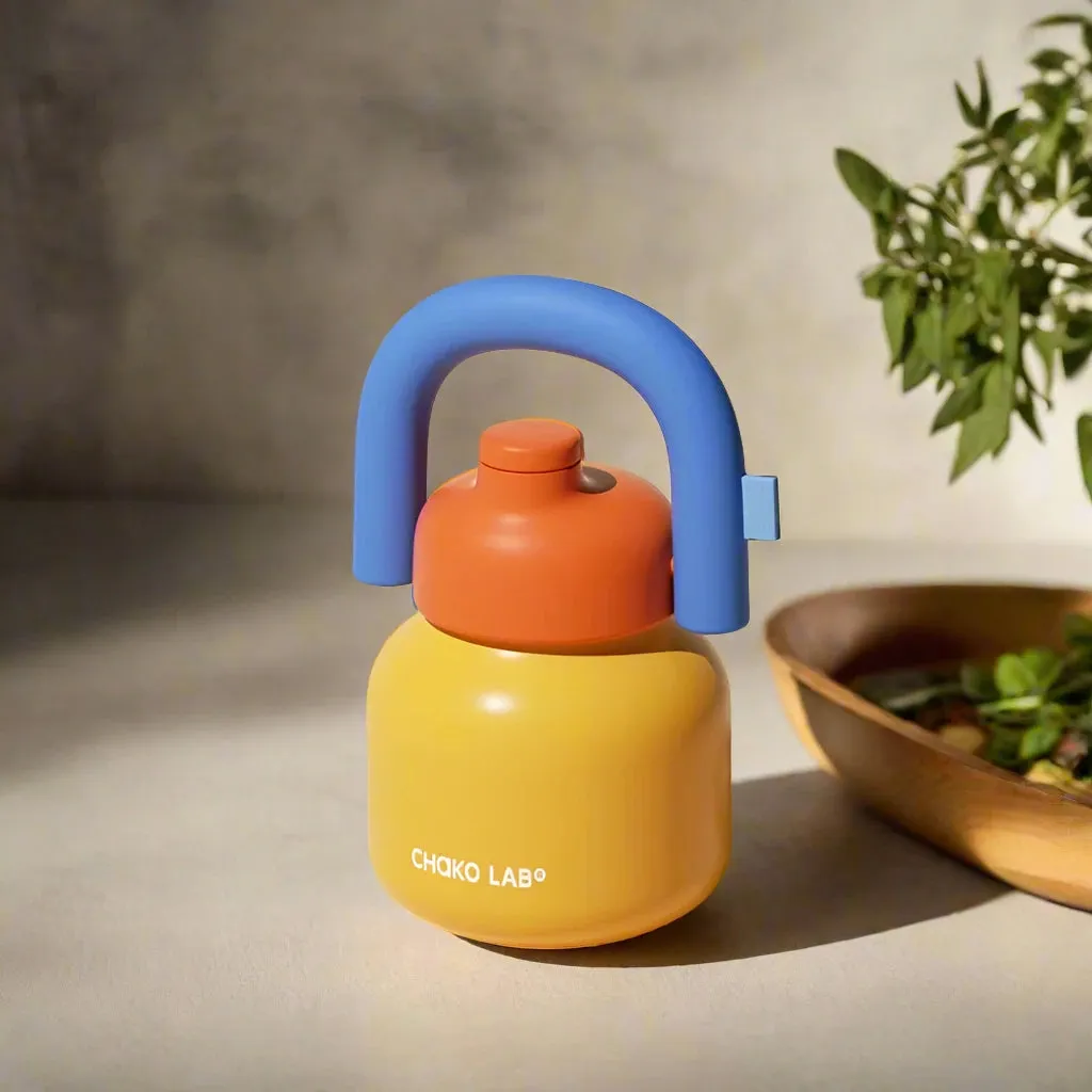 Stylish Potbelly Straw Cup