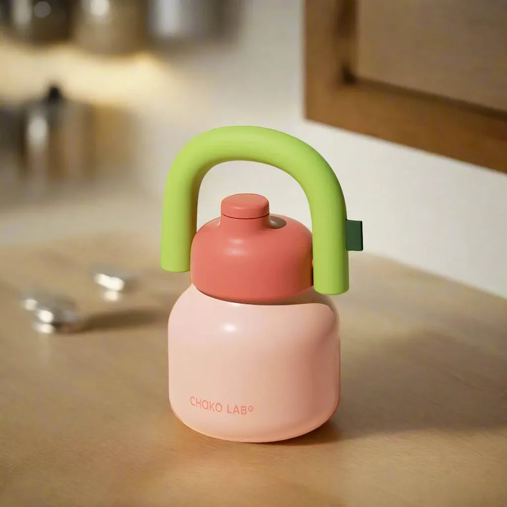 Stylish Potbelly Straw Cup