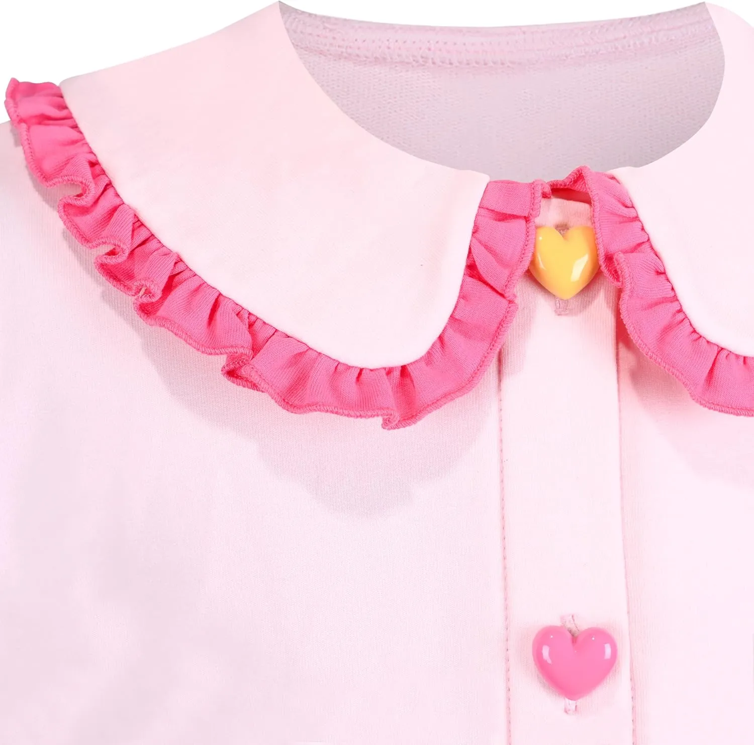 Sunny Fashion Girls Cardigan Button Up Sweater Long Sleeve Warm Casual Knit Jacket