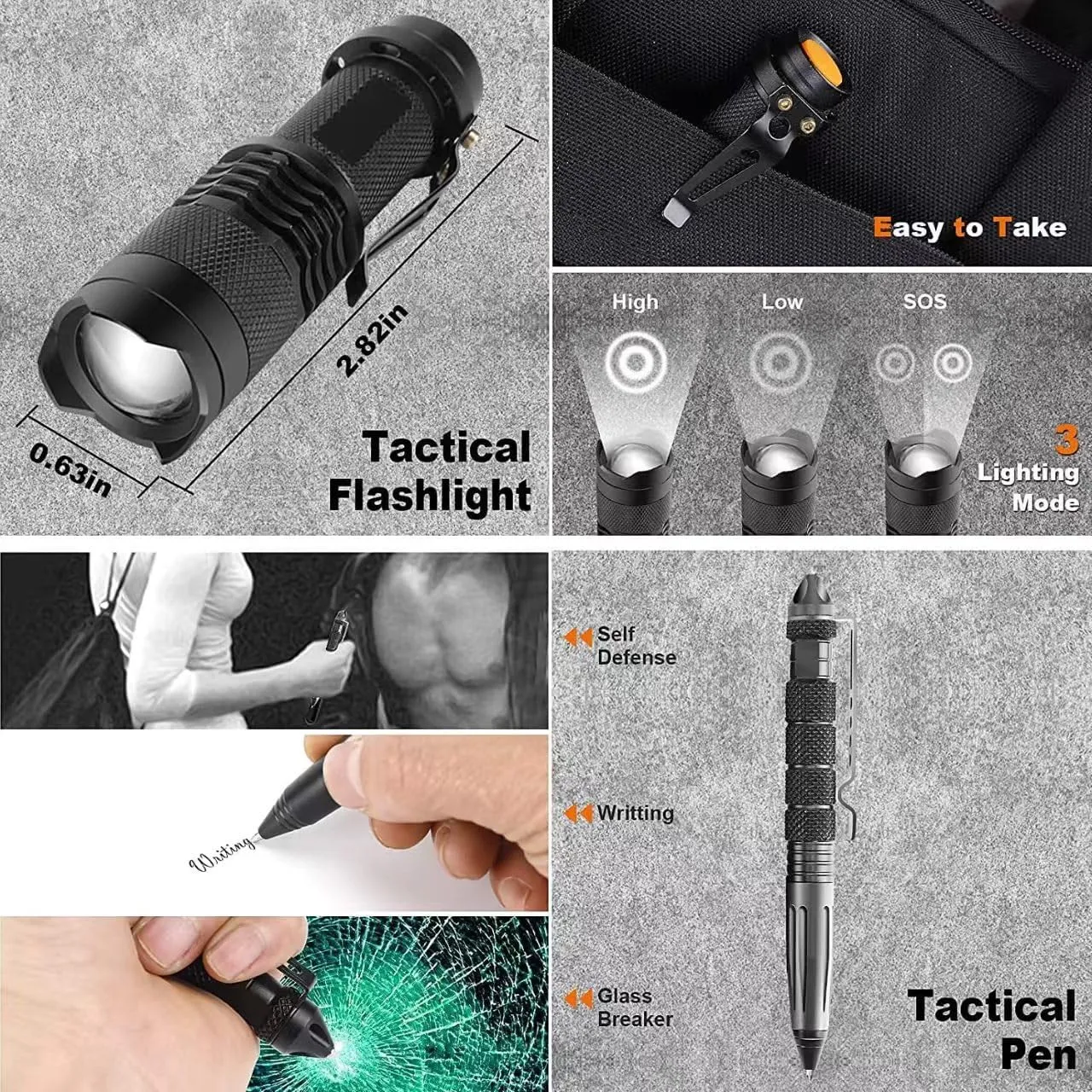 Survival Gear Kit, Multi-Functional Outdoor Tool Set, Emergency and Camping Equipment