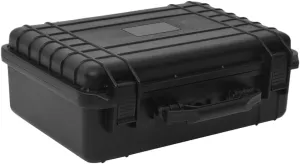 SVRCK Portable Flight Case for Secure Travel, Durable Protection with Easy Transportation, 18.5" x 14.2" x 7.1", Black