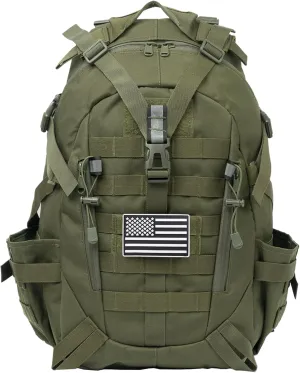 Tactical Backpack Military Molle Bag Camping Trekking Fishing Gym Traveling Motorcycle Hiking Daypack