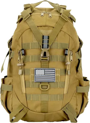 Tactical Backpack Military Molle Bag Camping Trekking Fishing Gym Traveling Motorcycle Hiking Daypack