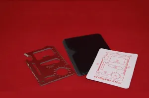 Tactical Multi-Purpose Survival Wallet Survival Tool
