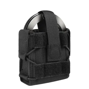 Tactical Open-Top MOLLE Handcuff Holster Pouch with Secure Fastening