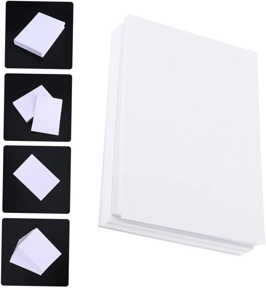 TEHAUX 100pcs Watercolor Paper Drawing Paper Painting Accessories School Supplies Watercolor