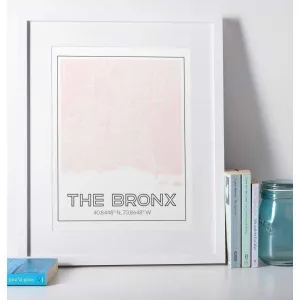 The Bronx, New York road map and skyline | Handshake
