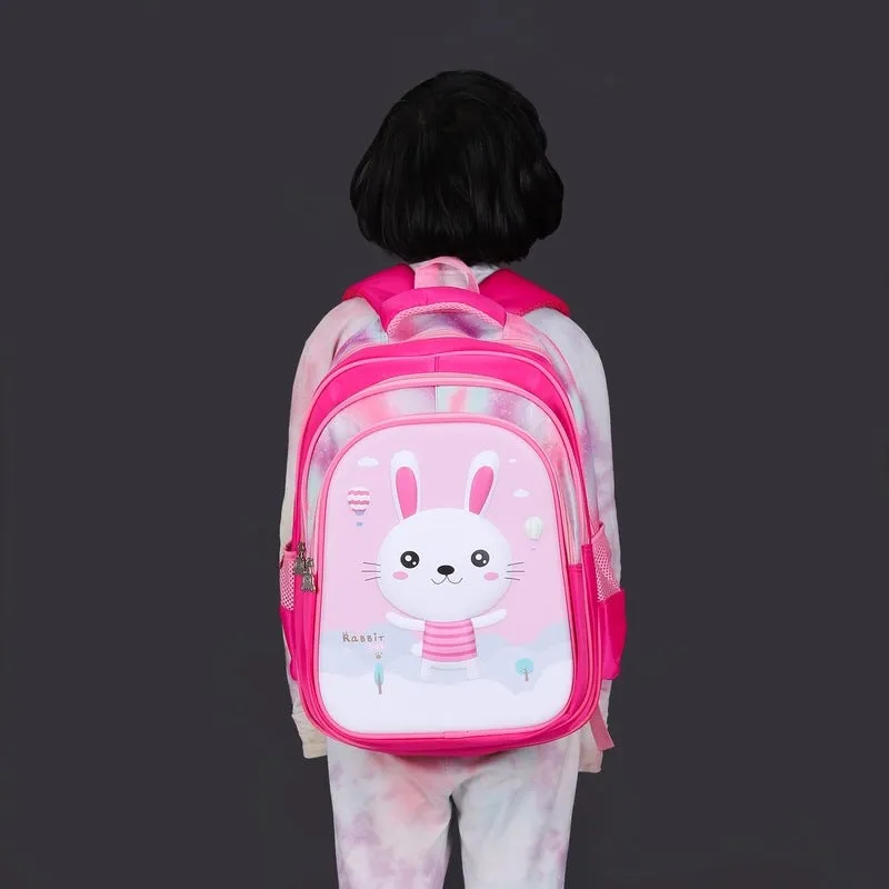 THE CLOWNFISH Kidventure Series Polyester 23 Litres Kids Standard Backpack School Bag Daypack Sack Picnic Bag For Tiny Tots Child Age 5-7 Years (Royal Blue), 23 Litre
