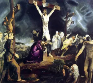 The Crucifixion by George Wesley Bellows - Art Print