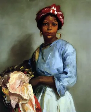 The Laundress by Robert Henri - Art Print
