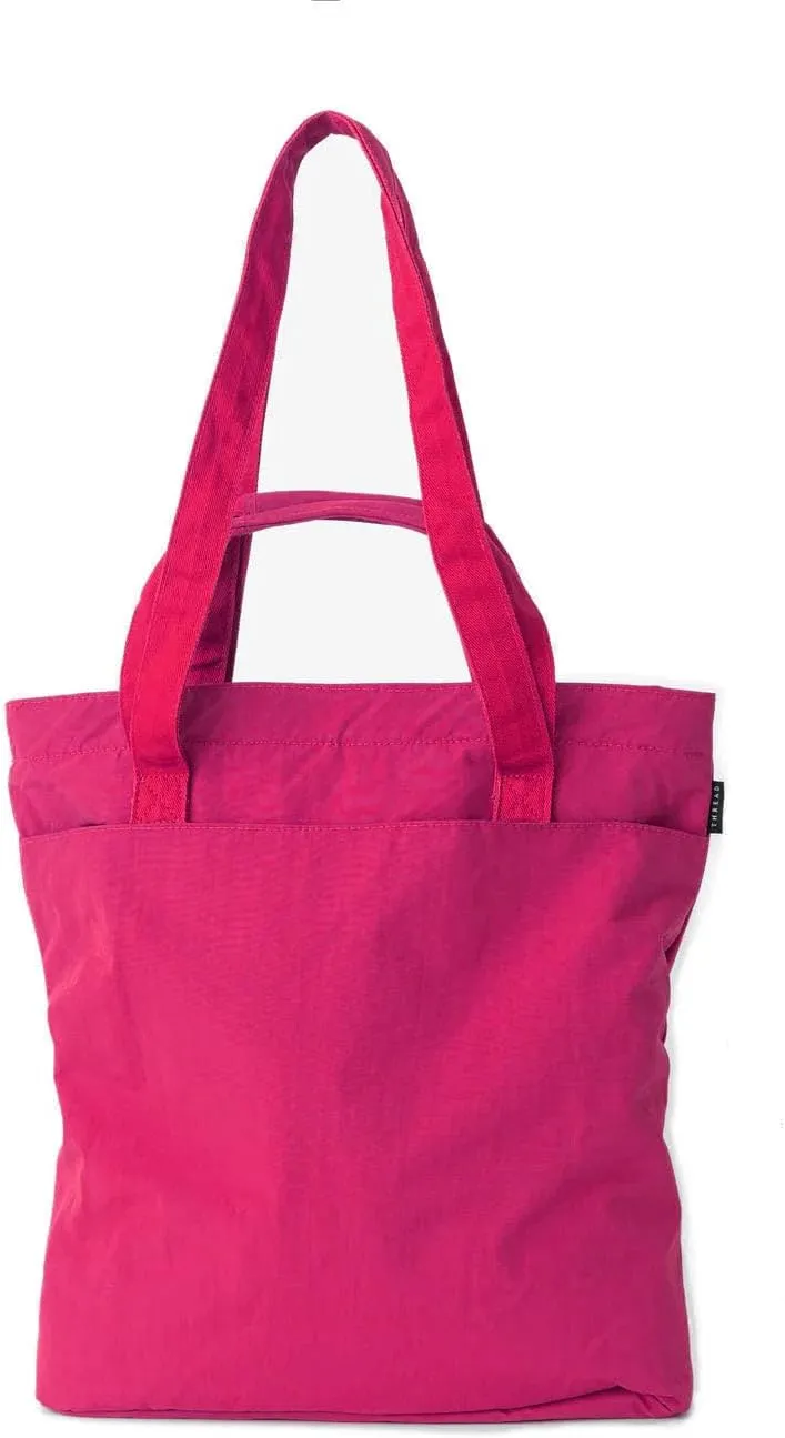 Thread Wallets Utility Tote – Large Travel Tote with Multi-Pocket Design, Laptop Compartment & Work Bag for Women