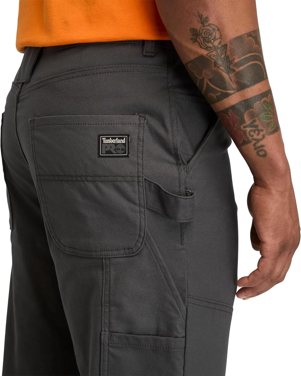 Timberland PRO Men's Gritman Flex Athletic Fit Double Front Utility Work Pant