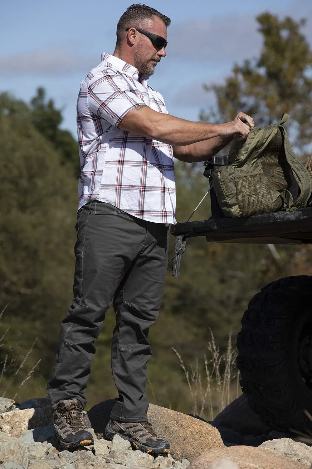 TK Flex Roam Relaxed fit Work Pants for Men, Jeans Style Workwear, Men's Carpenter Pant, 8 Pockets