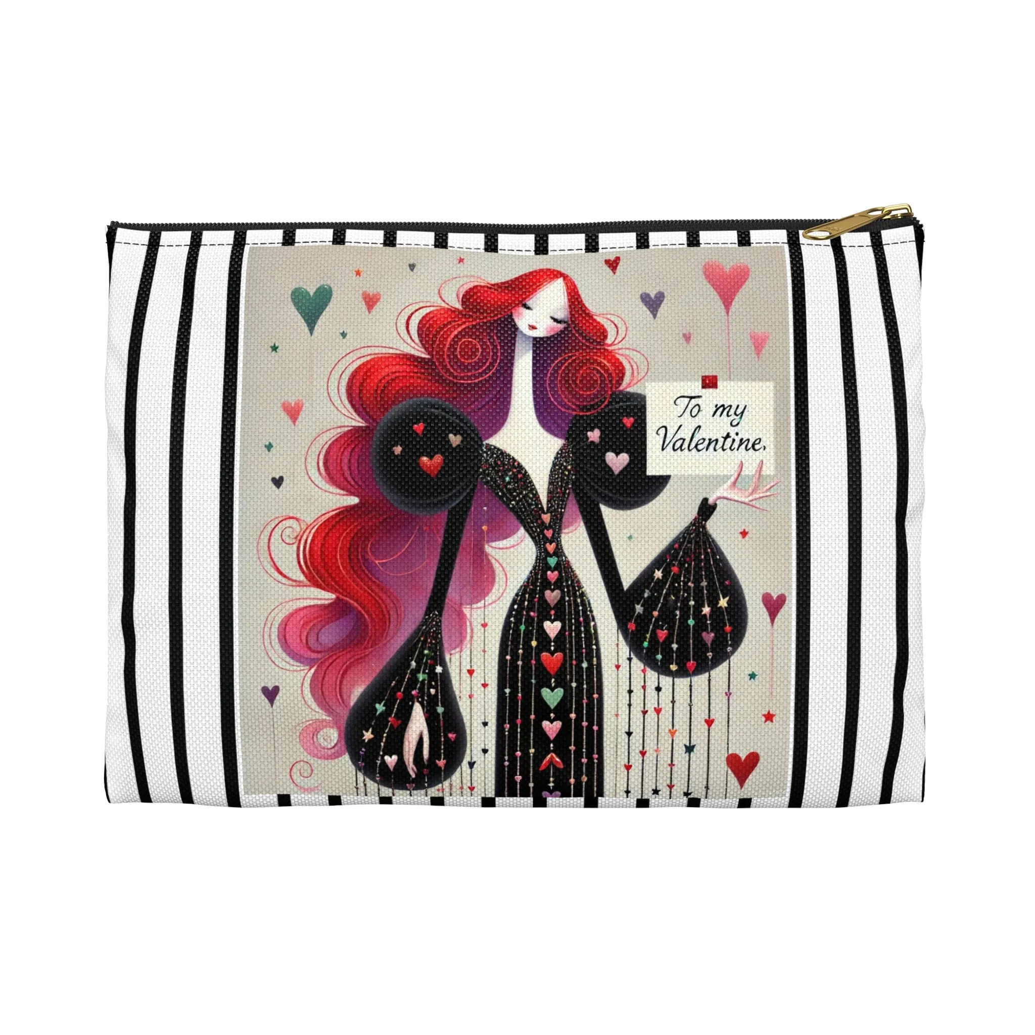 To My Valentine Accessory Pouch