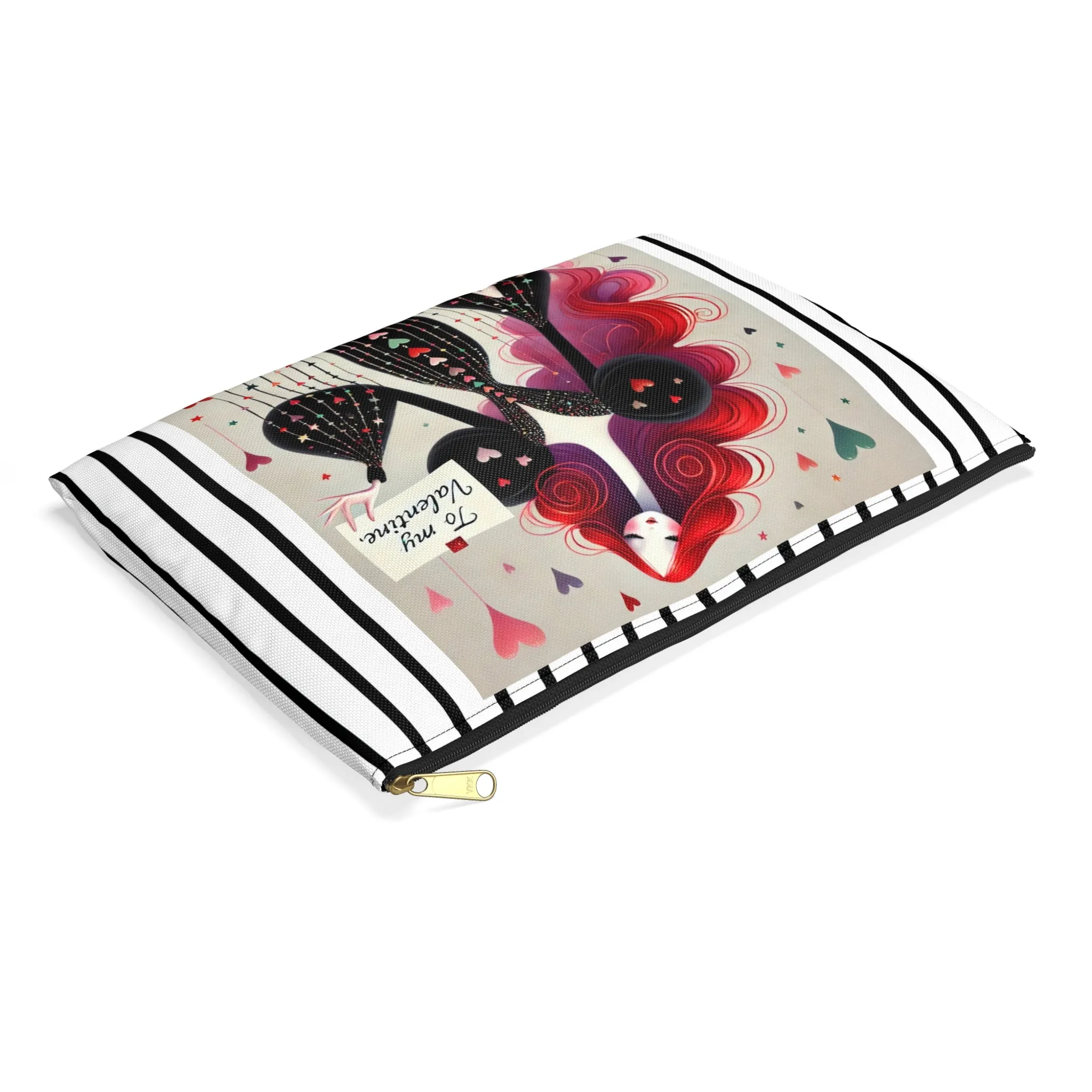 To My Valentine Accessory Pouch