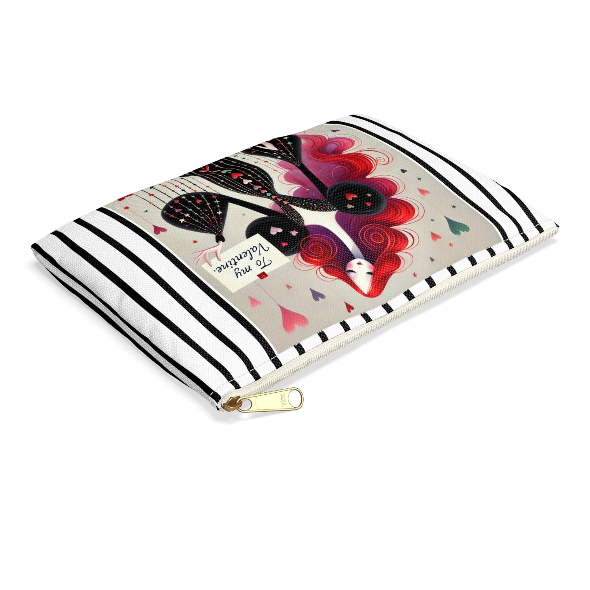 To My Valentine Accessory Pouch