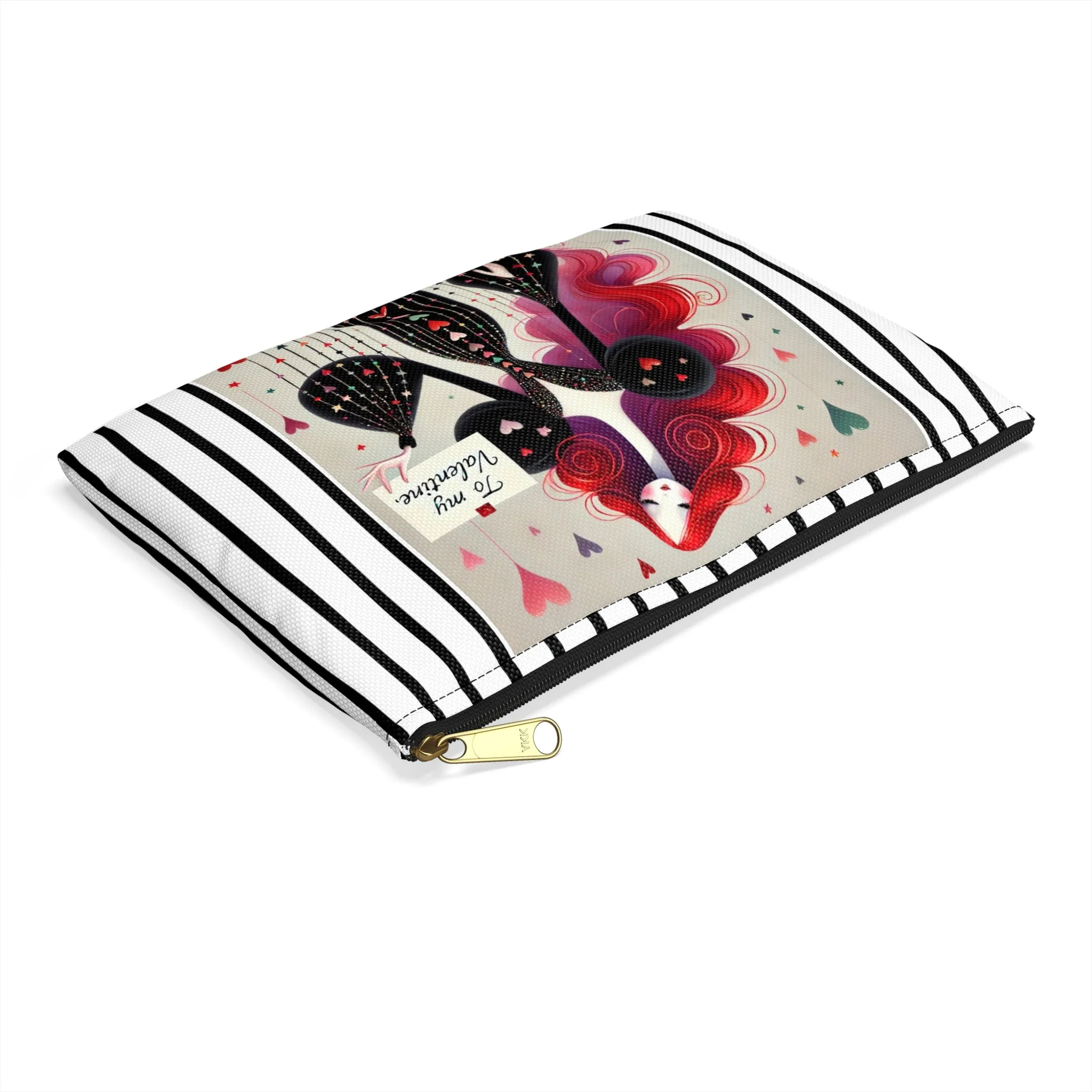 To My Valentine Accessory Pouch