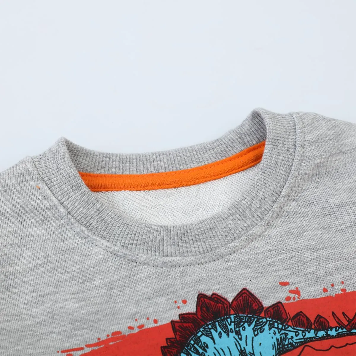 Toddler Boy Cotton Crewneck Long Sleeve Sweatshirt Christmas Clothing 2-7T