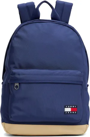 Tommy Jeans Men's Essential Daily Backpack with Laptop Sleeve, Velvet Blue, One Size