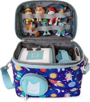 Tonies Listen & Go Travel Bag - Secure Protection for your Toniebox, Headphones, Charging Station, and 7 Characters - Stargazing