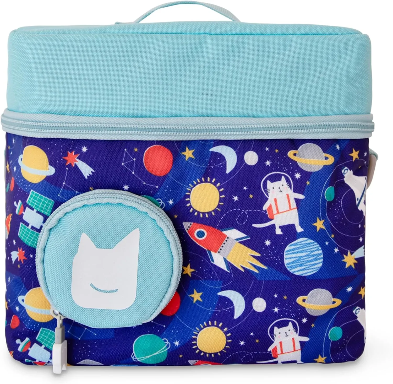 Tonies Listen & Go Travel Bag - Secure Protection for your Toniebox, Headphones, Charging Station, and 7 Characters - Stargazing
