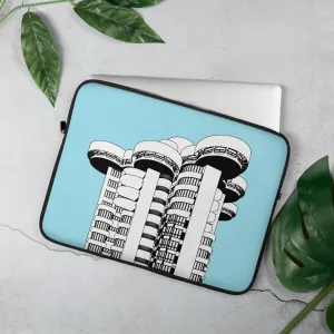 Torres Blancas Blue Laptop Sleeves