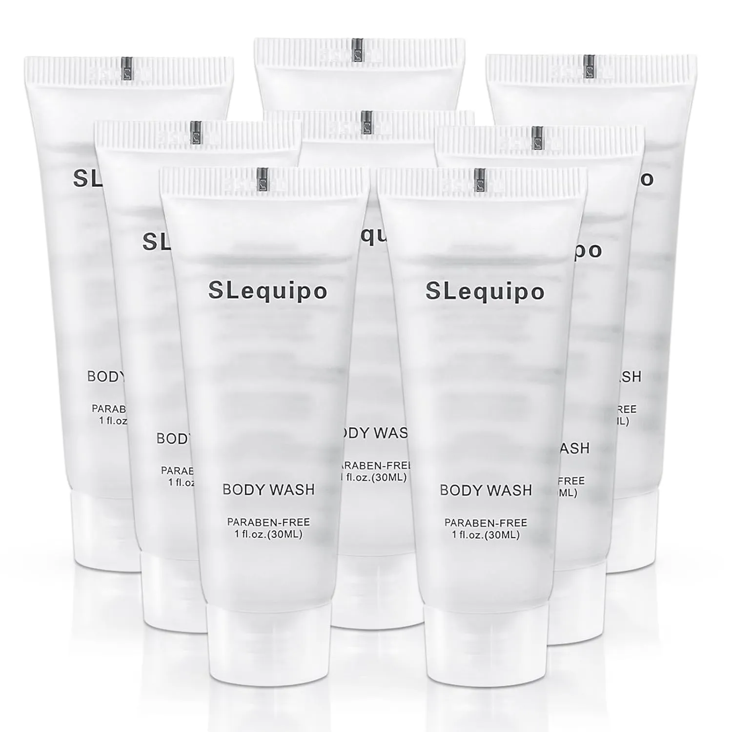 Travel Size Body Wash (1 fl oz, 30 Pack), Refreshing Hotel Body Wash, Mini and Small Size Guest Hotel Toiletries in Bulk