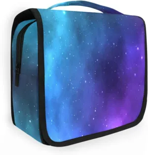 Travel Toiletry Bag Cosmetic Bag Dream Colorful Nebula Portable Hanging Cosmetic Case Traveling With Leakproof Compartment Makeup Toiletries Cosmetic Organizer for Women Men