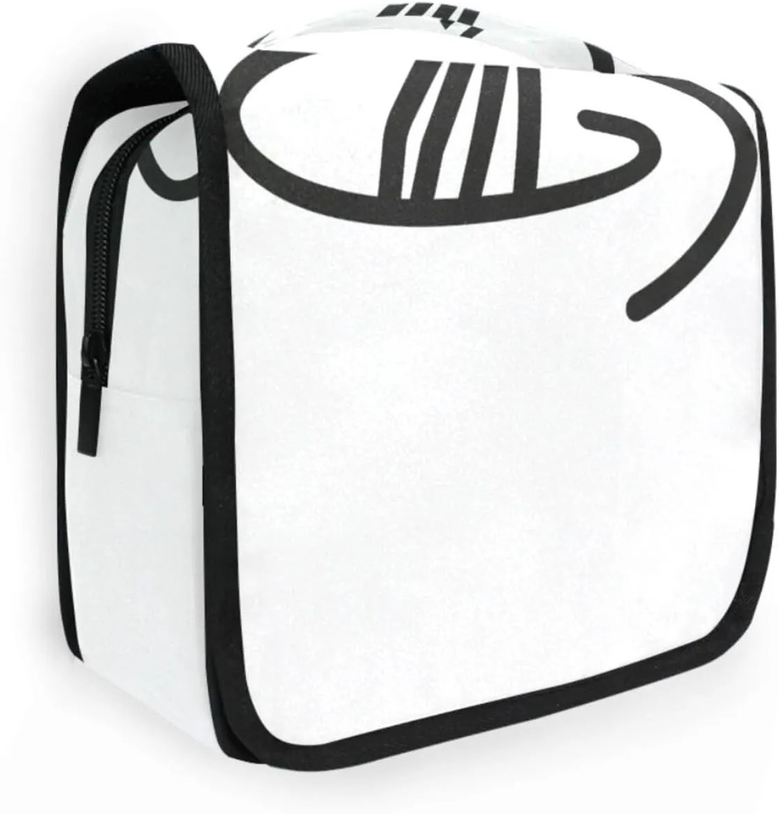 Travel Toiletry Bag Cosmetic Bag Simple Cooking Stir Stick Figure Portable Hanging Cosmetic Case Traveling With Leakproof Compartment Makeup Toiletries Cosmetic Organizer for Men Women