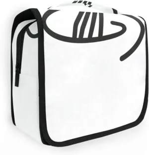 Travel Toiletry Bag Cosmetic Bag Simple Cooking Stir Stick Figure Portable Hanging Cosmetic Case Traveling With Leakproof Compartment Makeup Toiletries Cosmetic Organizer for Men Women