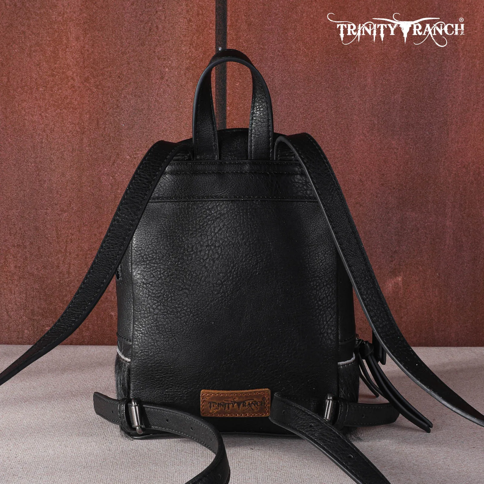 Trinity Ranch Hair-On Cowhide Collection Mini Backpack