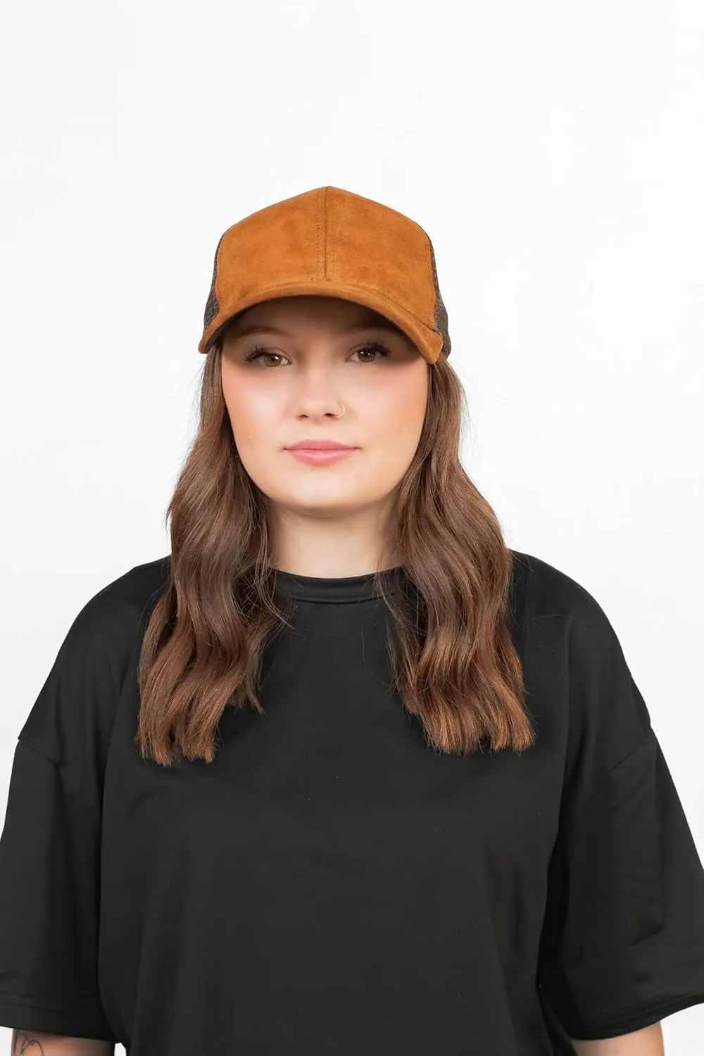 Trucker Hat, 6 Panel, Curved Visor, Snapback, Made in USA
