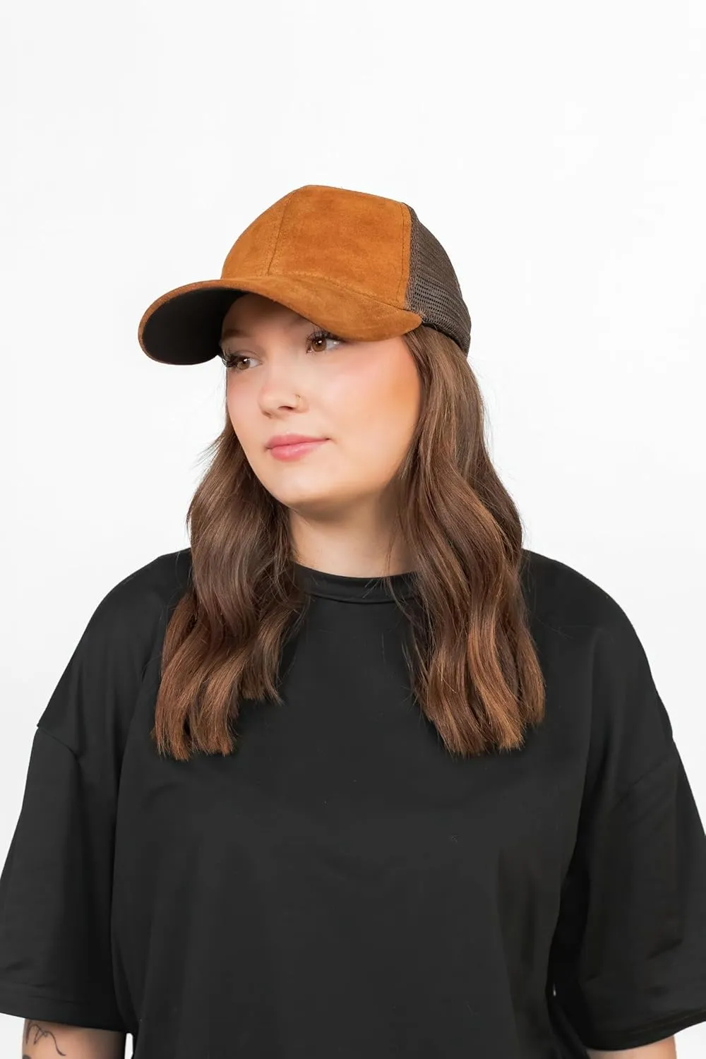 Trucker Hat, 6 Panel, Curved Visor, Snapback, Made in USA