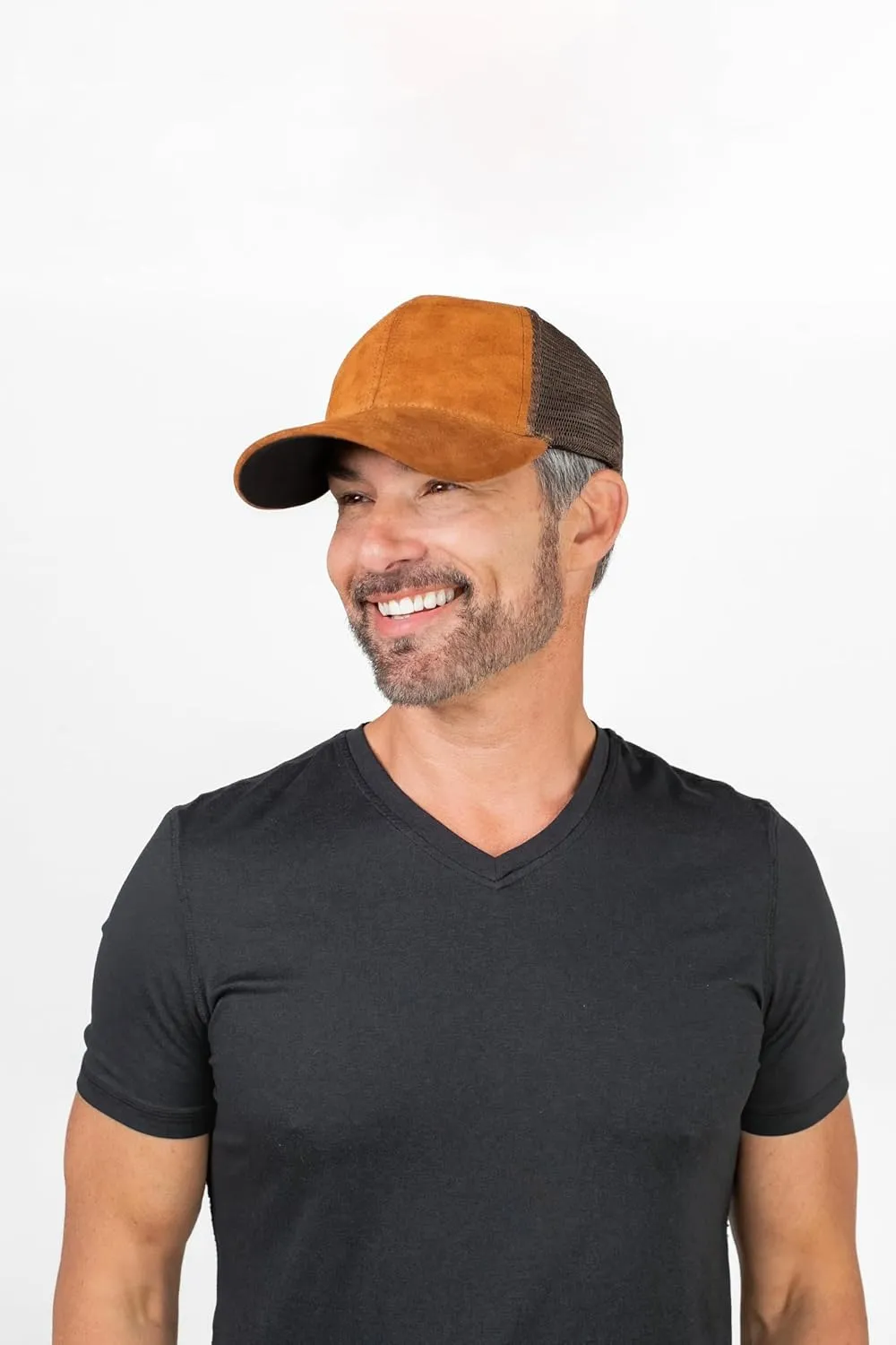 Trucker Hat, 6 Panel, Curved Visor, Snapback, Made in USA