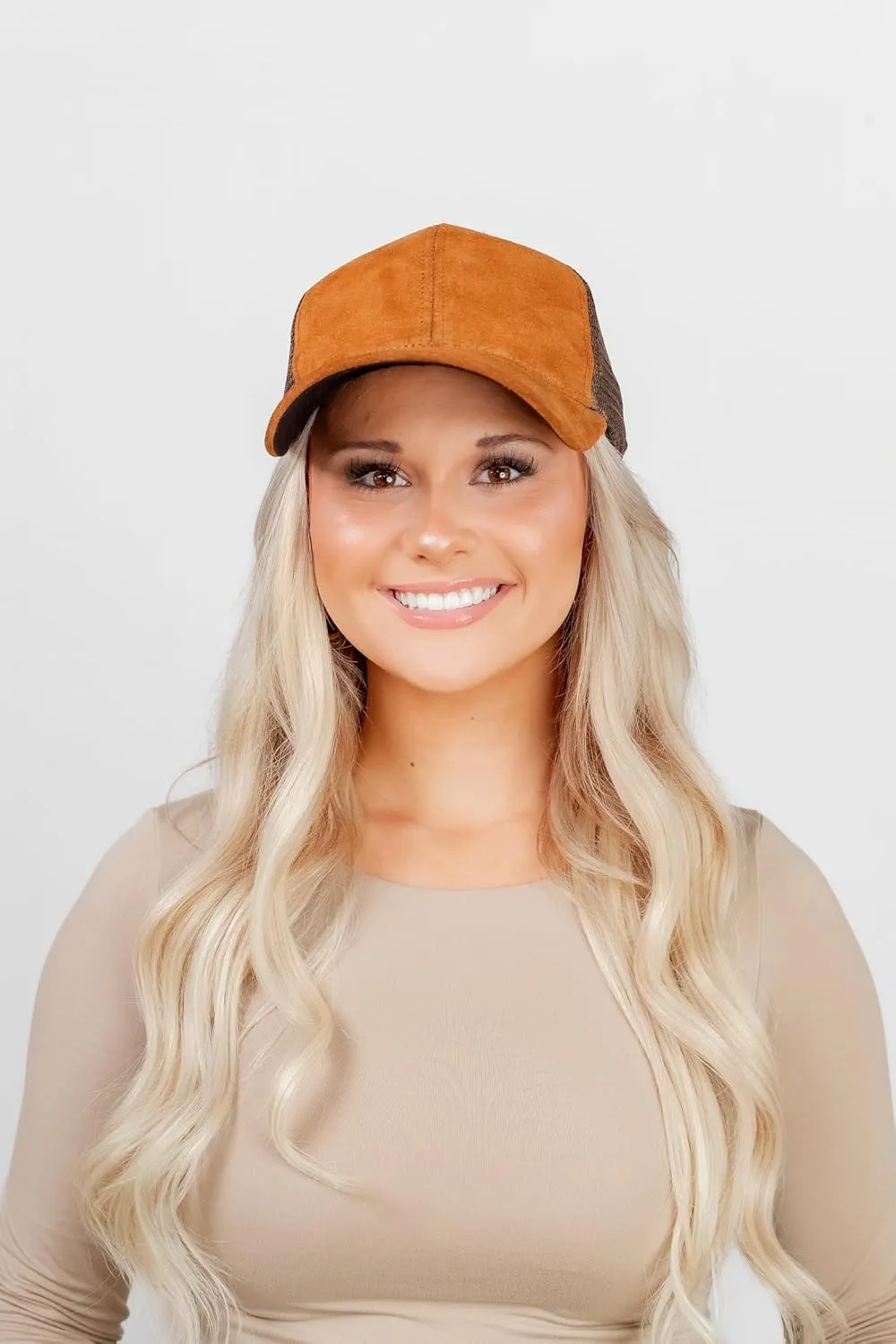 Trucker Hat, 6 Panel, Curved Visor, Snapback, Made in USA