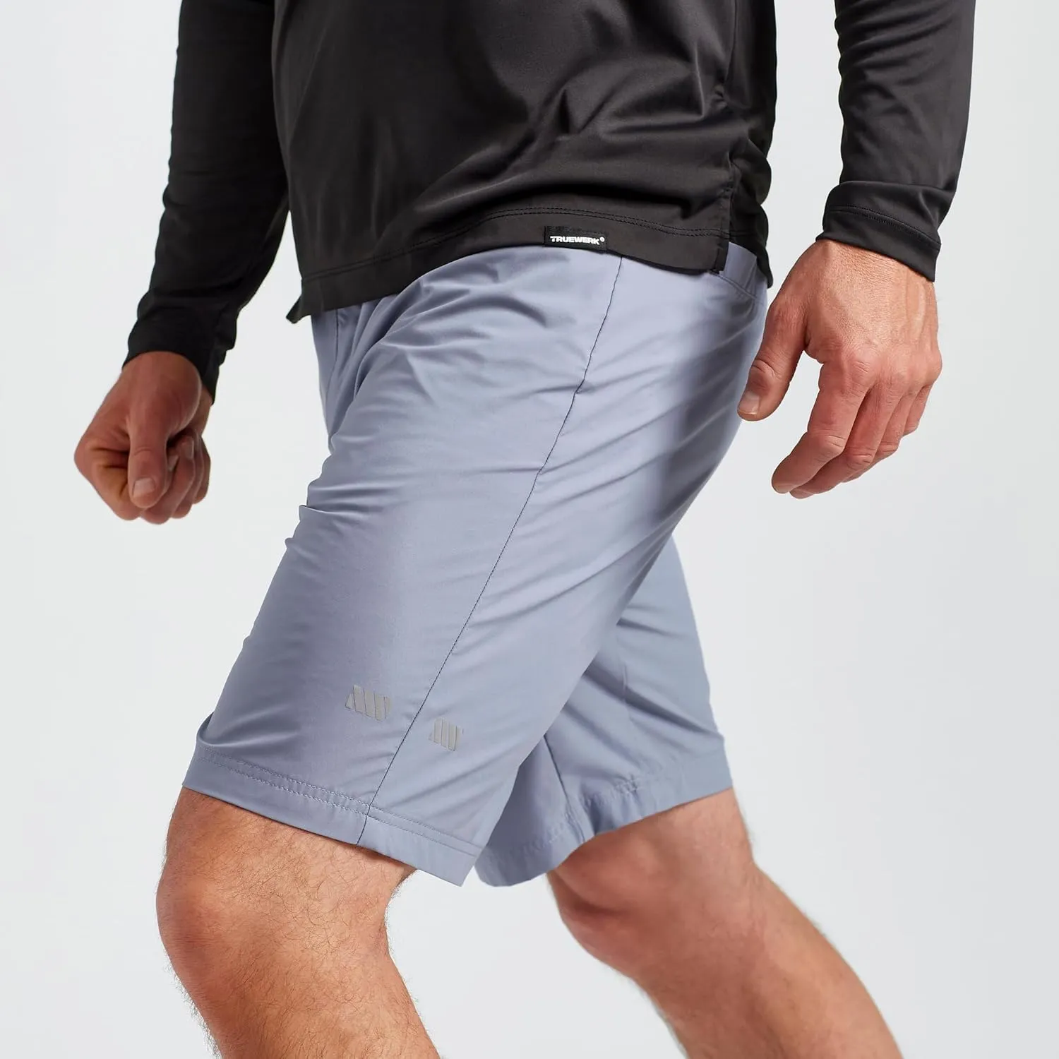 TRUEWERK Men's Workwear Cloud Shorts - Men's Workwear Shorts, Breathable, Moisture Wicking, Technical Work Utility Shorts