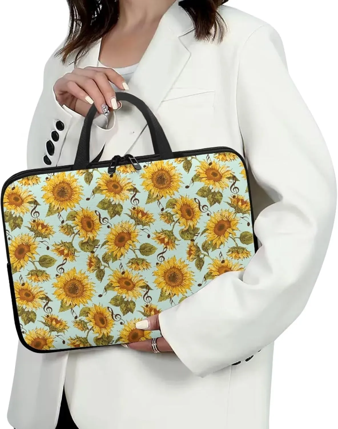 Uasibuni Laptop Sleeve, 10-17 inch Laptop Case Protective Laptop Cover Briefcase Computer Carrying Bag