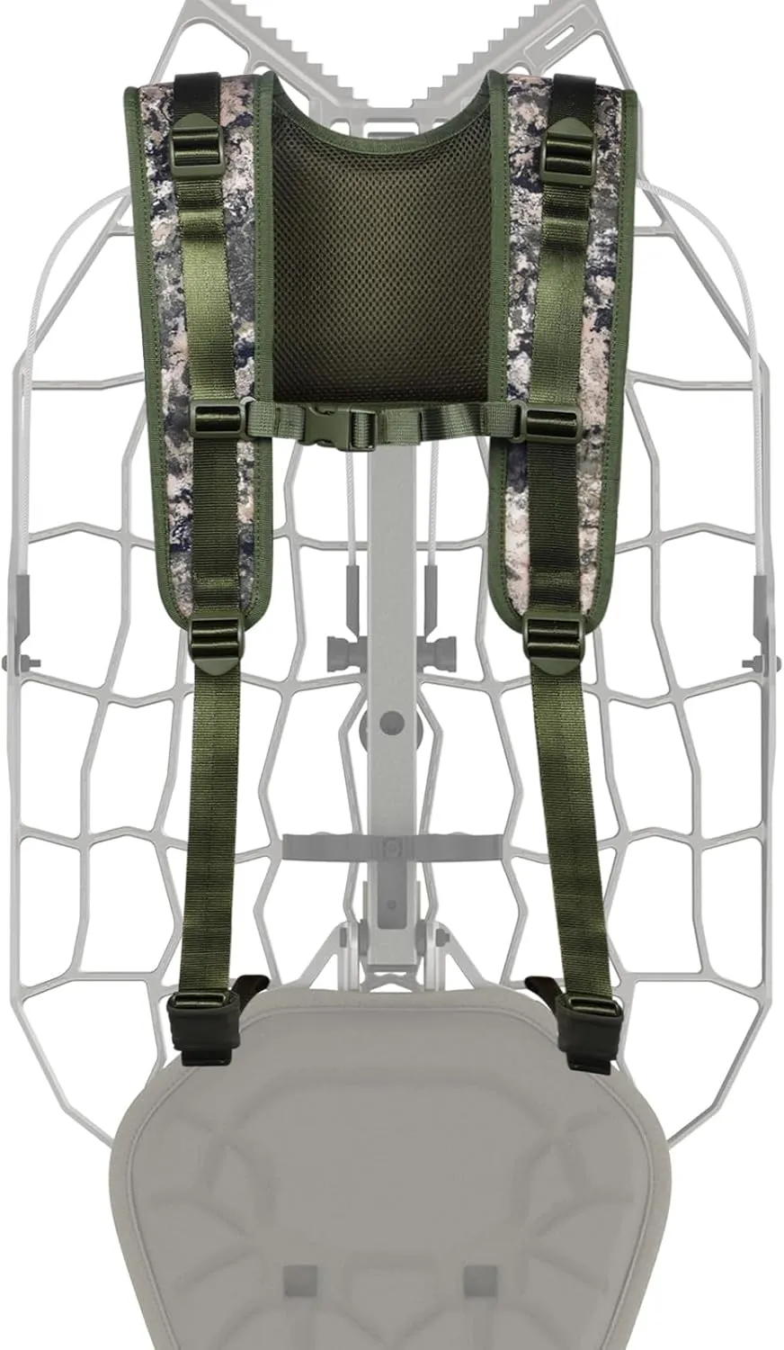 UIIHUNT Tree Stand Transport System, Lightweight Universal Tree Stand Carrier System, Comfortable Universal Backpack System, Designed to Reduce Stress, Increase Transportability and Minimize Noise