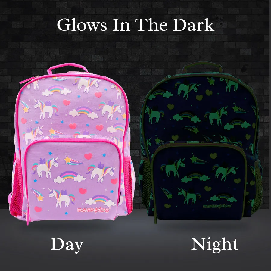 Unicorn Glow in the Dark Bag 16”