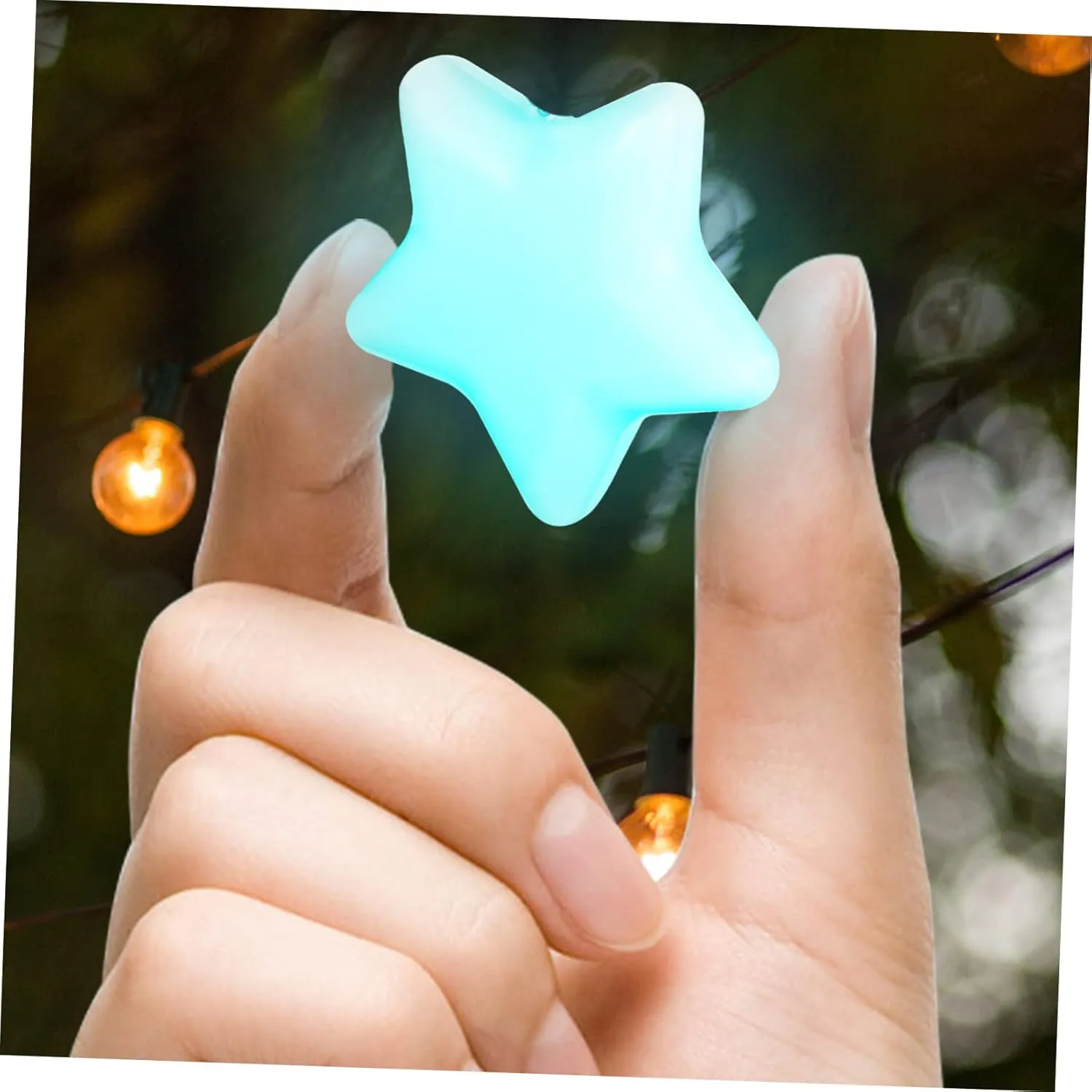 Uonlytech 5pcs Night Light Heart Purses Mini Wallets for Women Automatic Wallet Touch Handbag Light Key Chain Buckle Backpack Night Portable Purse Handbag Lamp Heart-Shaped