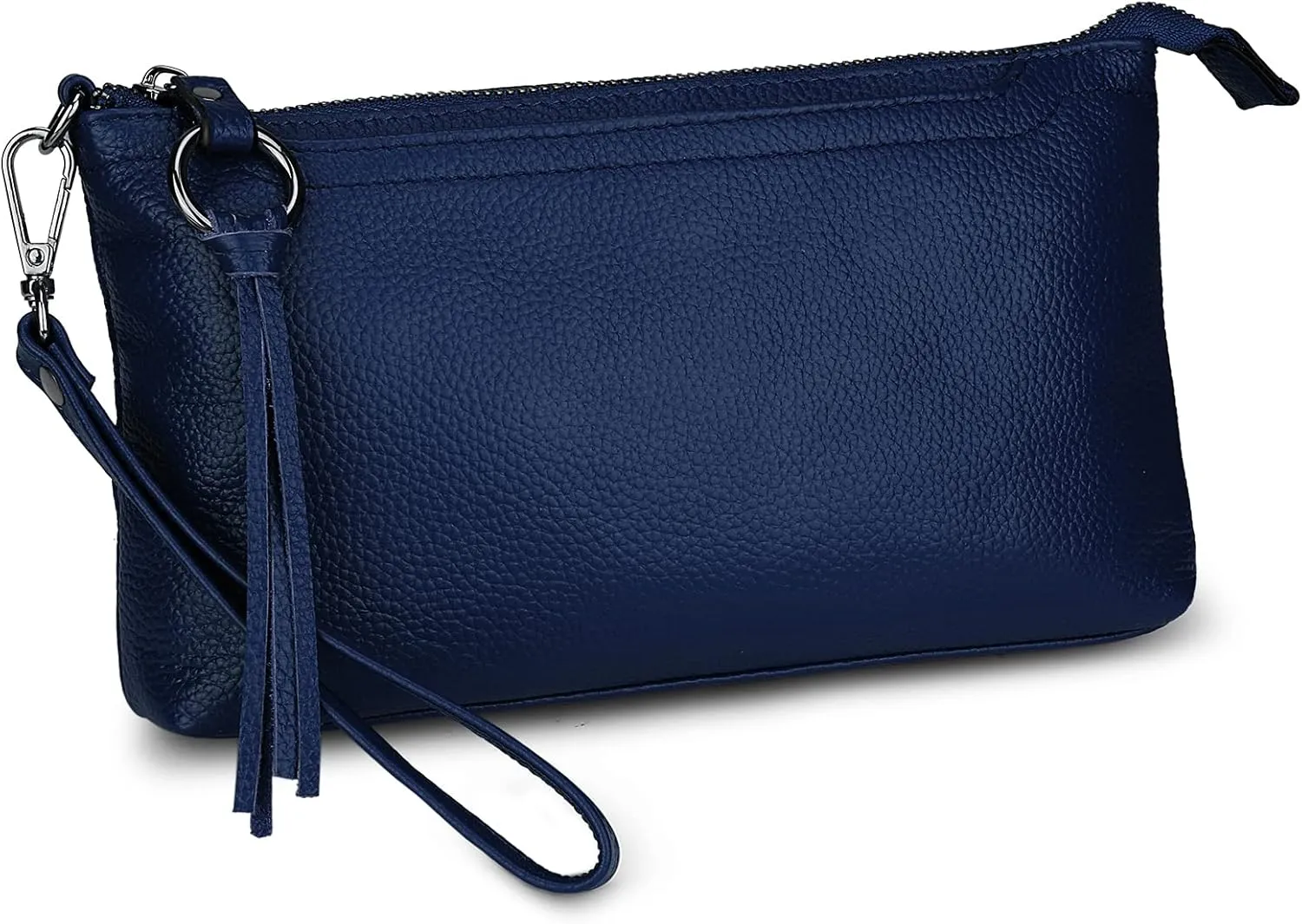 Uromee Wristlet Wallet Clutch Purses for Women Genuine Leather Crossbody Bag Handbag with Detachable Shoulder Chain