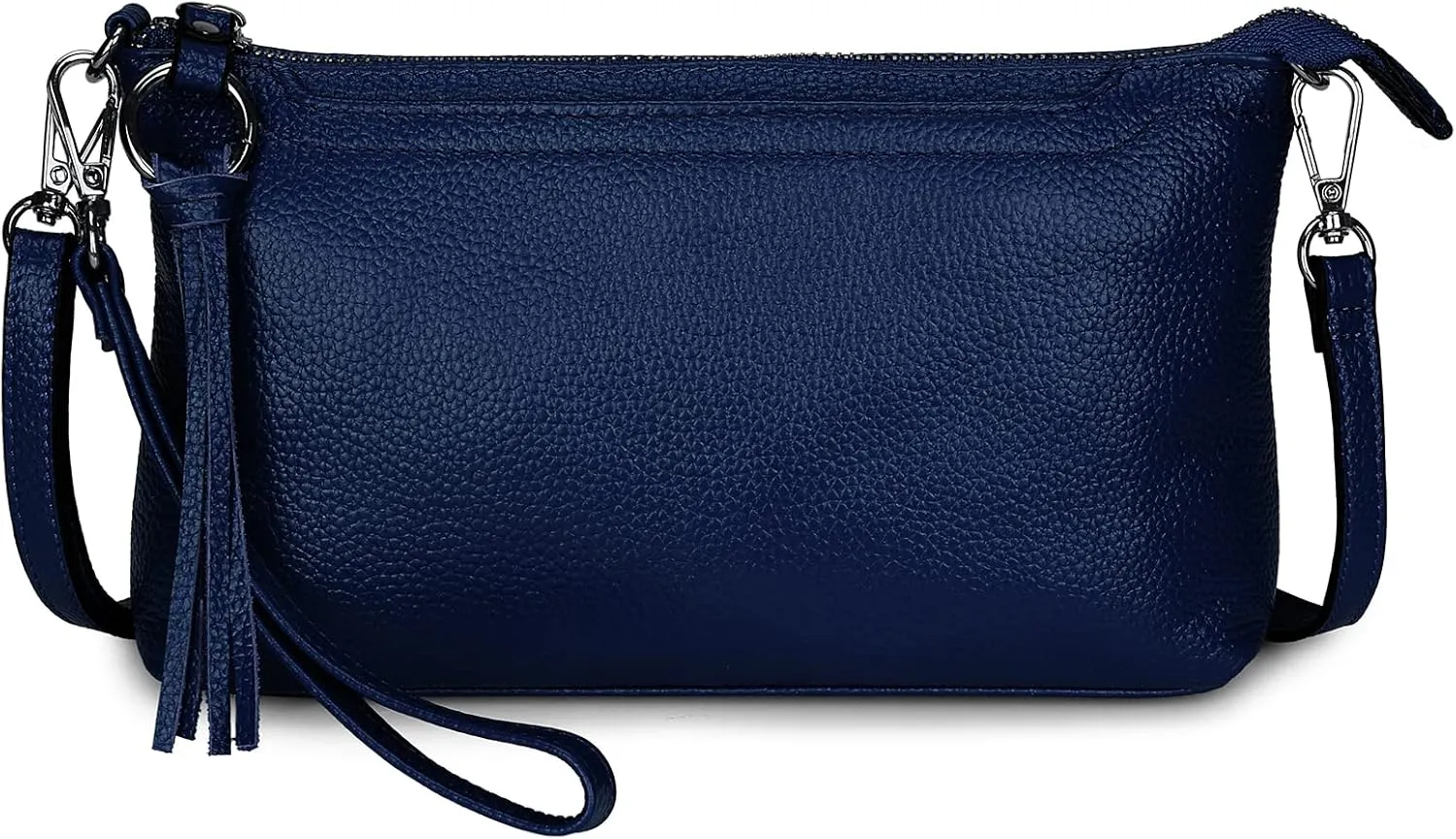 Uromee Wristlet Wallet Clutch Purses for Women Genuine Leather Crossbody Bag Handbag with Detachable Shoulder Chain