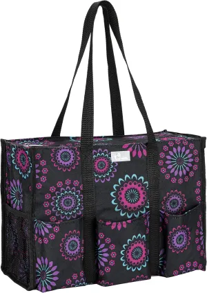 Utility Tote with Pockets & Compartments - Perfect Nurse, Teacher & Work Bag