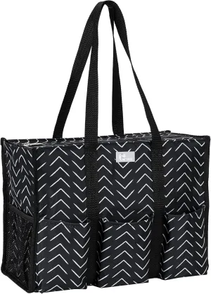 Utility Tote with Pockets & Compartments - Perfect Nurse, Teacher & Work Bag